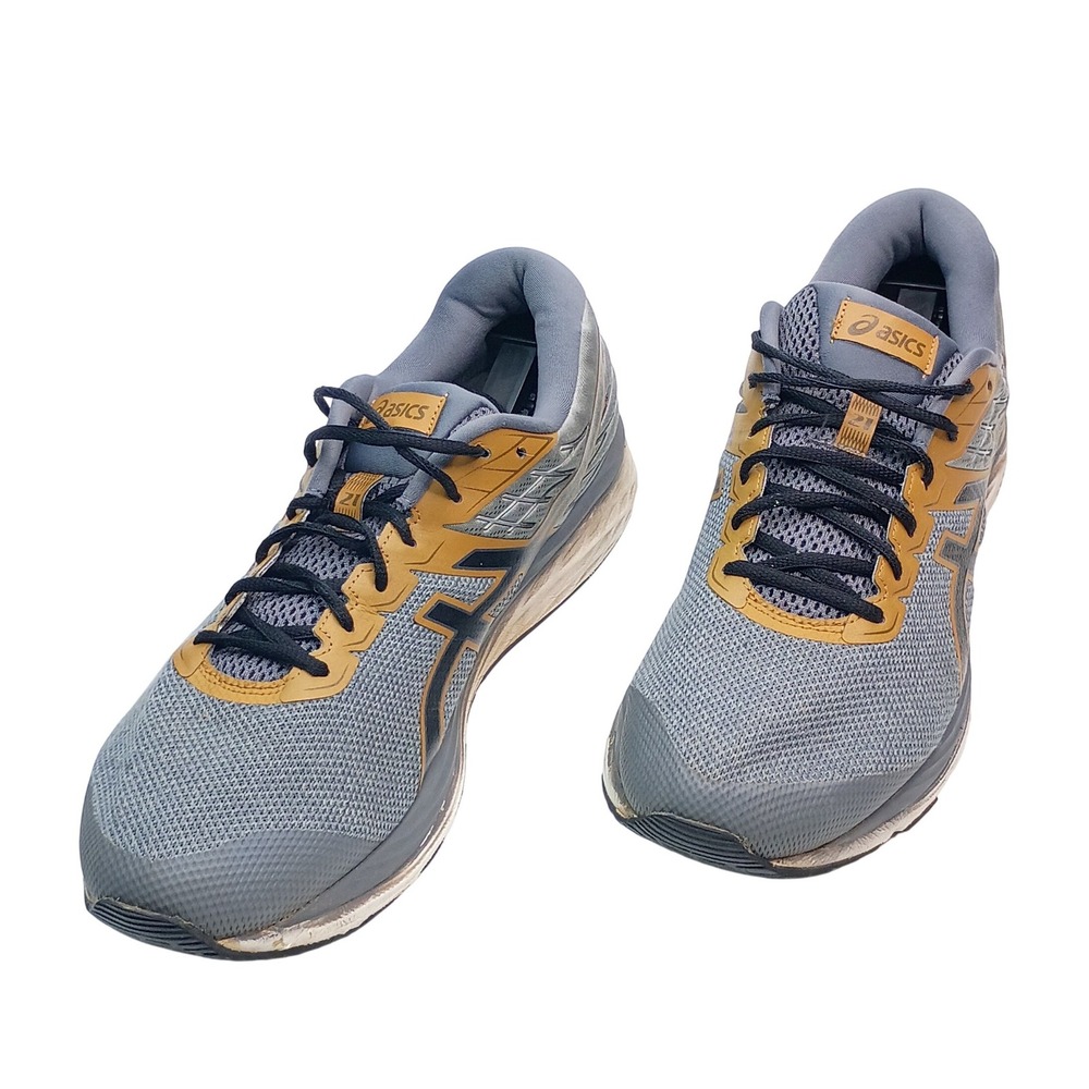 ASICS‎ Gel-Cumulus 21 Mens Running Shoes Grey Gold 1011A808 Size 13